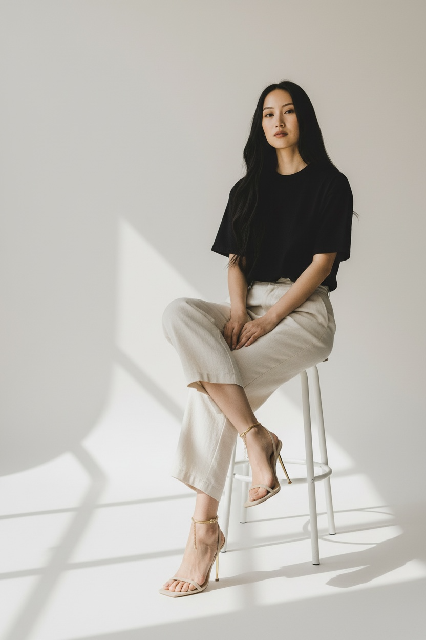 Arielle Luxe Chain Sandal