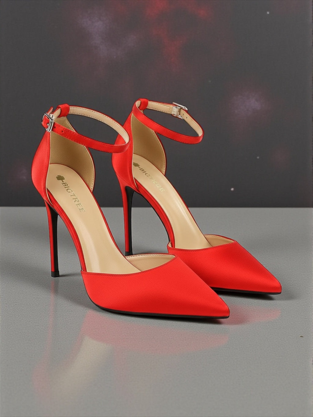 Élise Halo Ankle Stiletto