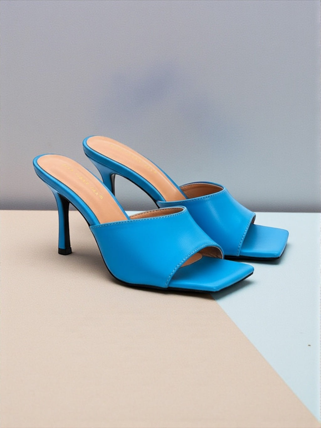 Silhouette Luxe Square Mule Heel