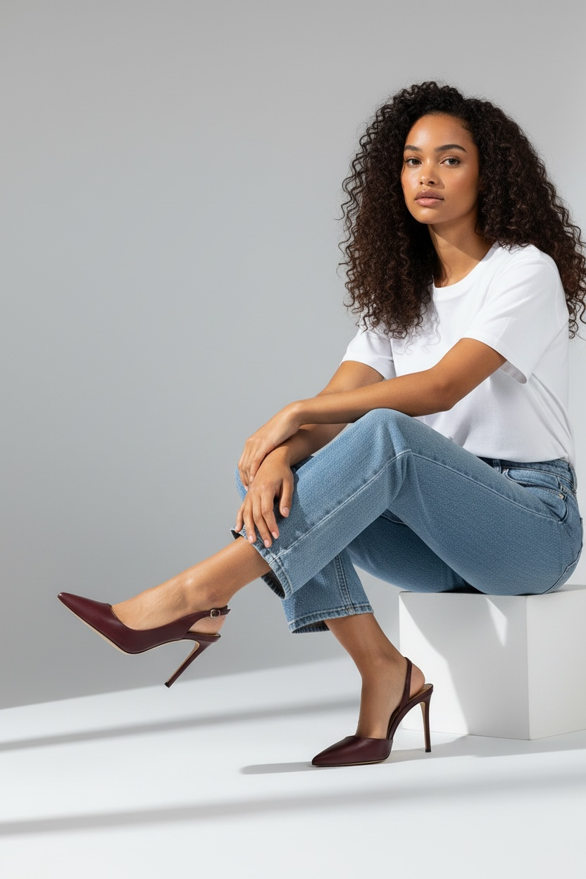 Élise Slingback Stiletto