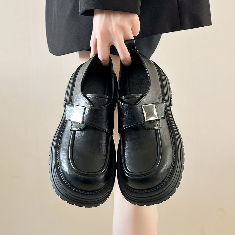 Chunky platform loafer