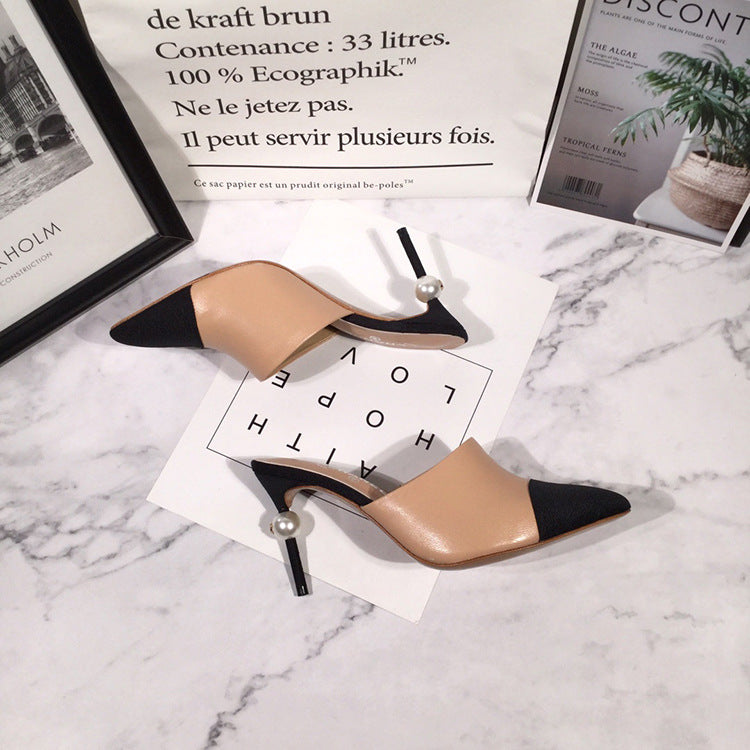 Élise Two-Tone Mule