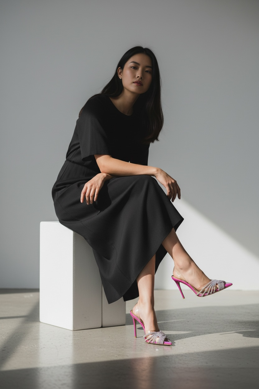 Aurora Crystal Slingback — Limited Edition