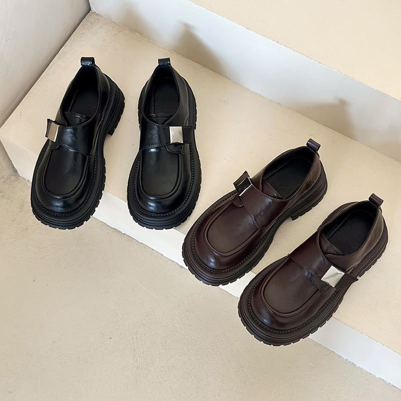 Chunky platform loafer