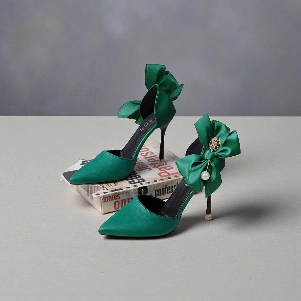 Belle Couture Bow Stiletto