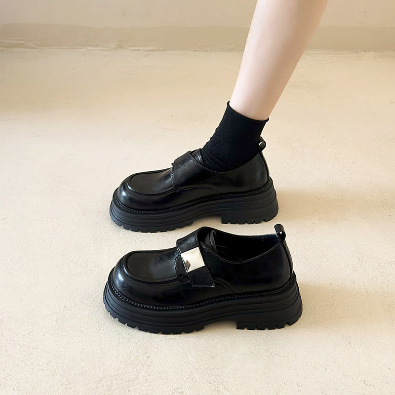 Chunky platform loafer