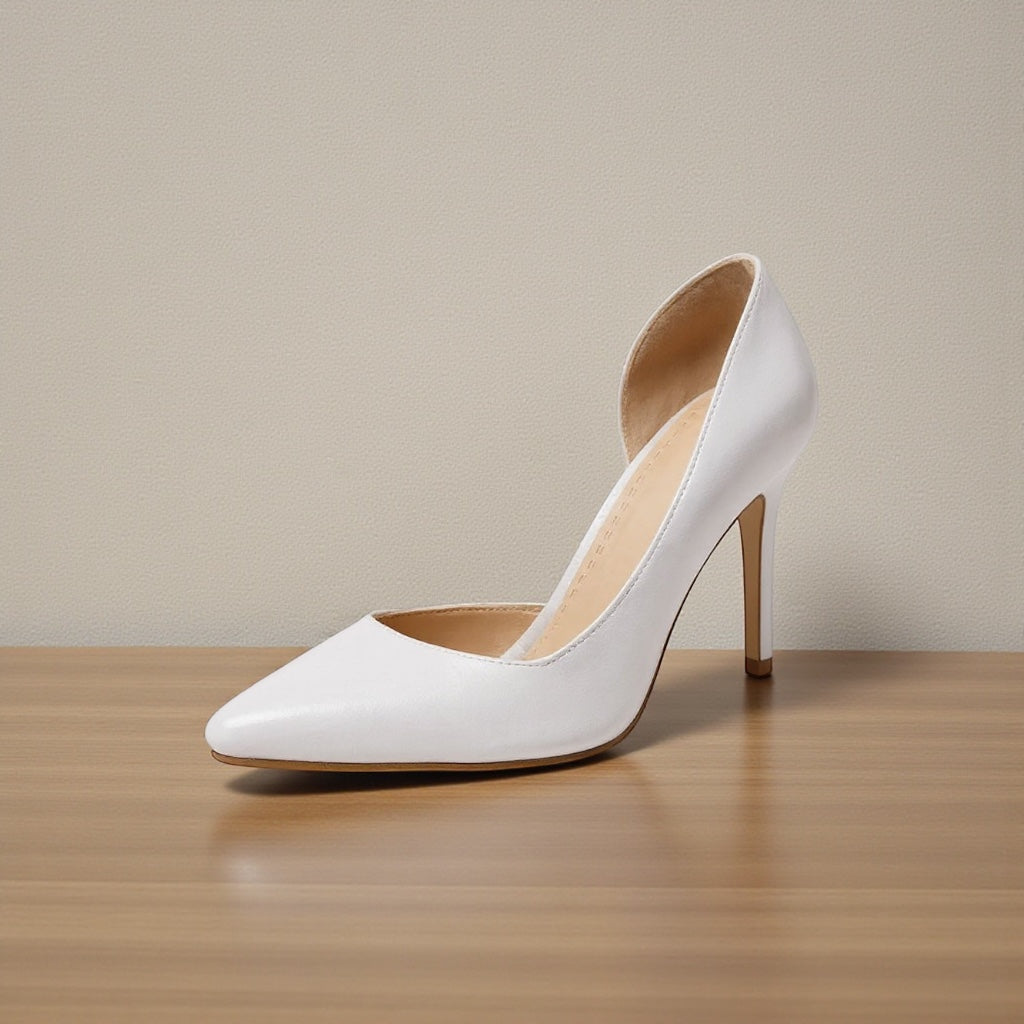 Maison Solène Sculpted Elegance Pointed Pumps