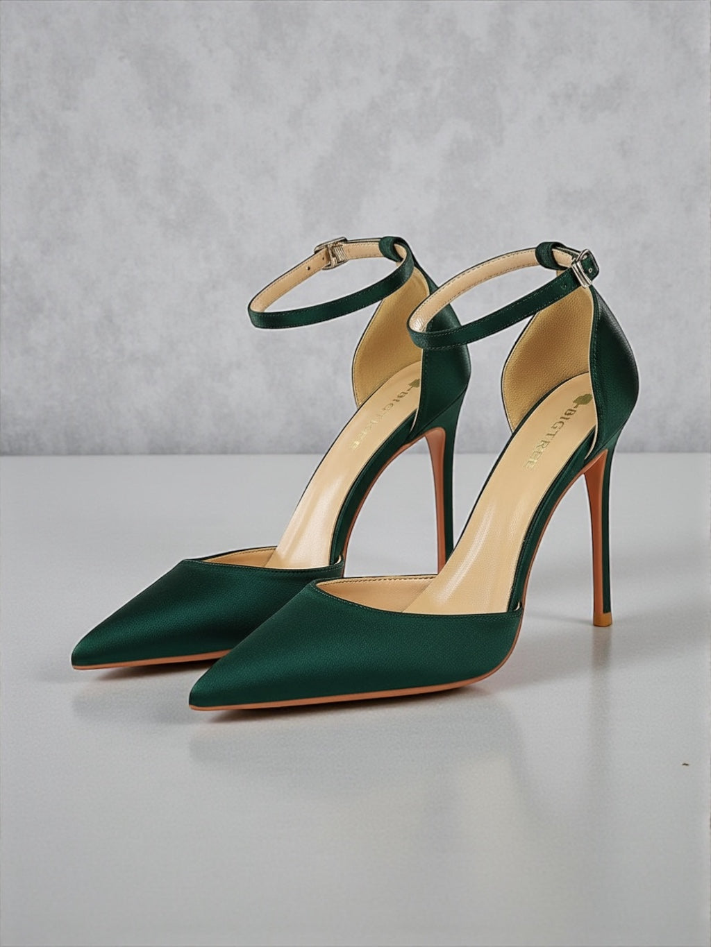 Élise Halo Ankle Stiletto