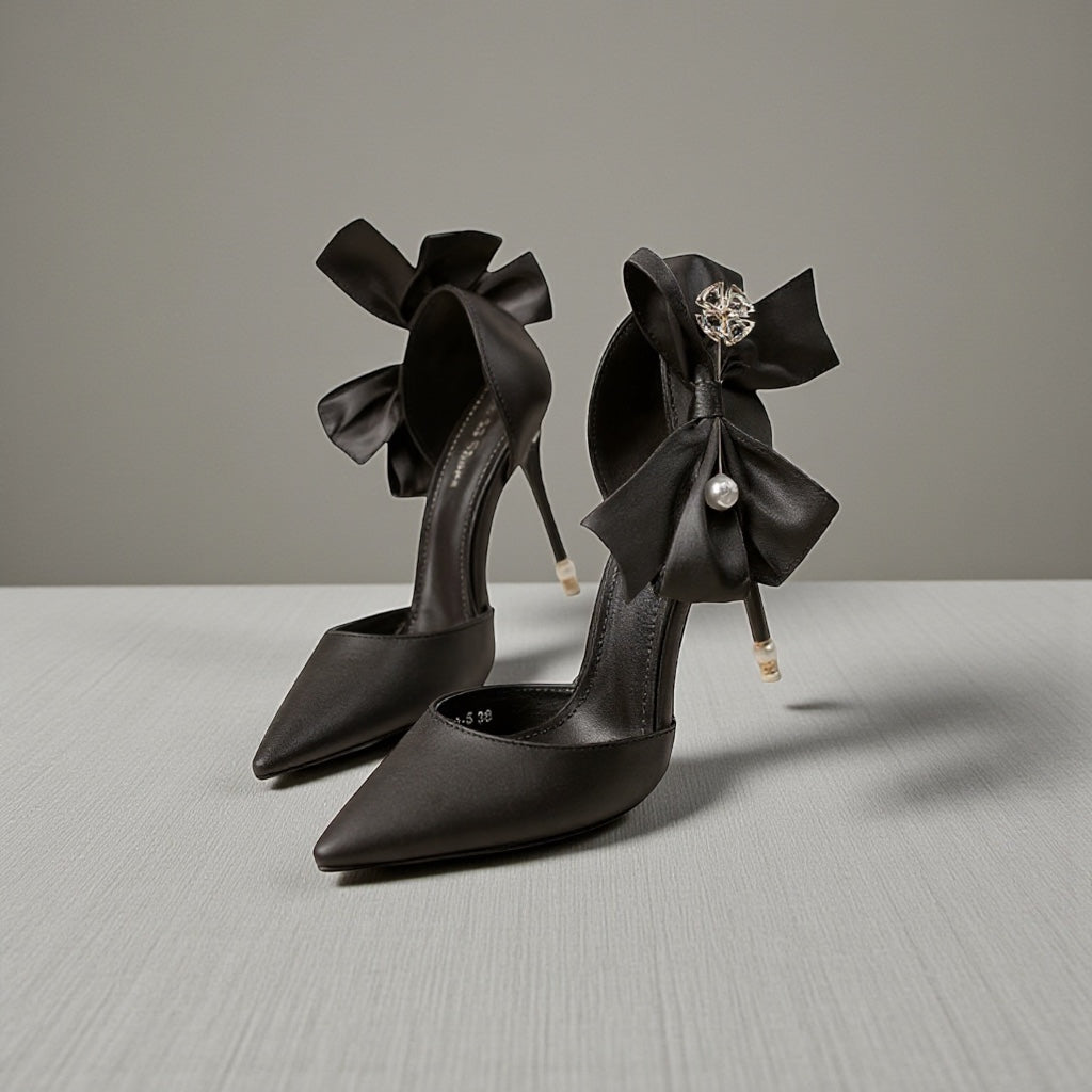 Belle Couture Bow Stiletto
