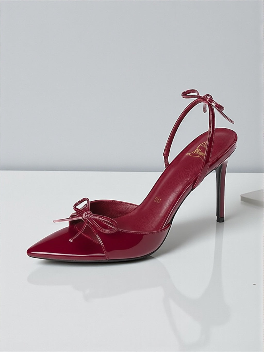 Rouge Enchanté Bow Stiletto