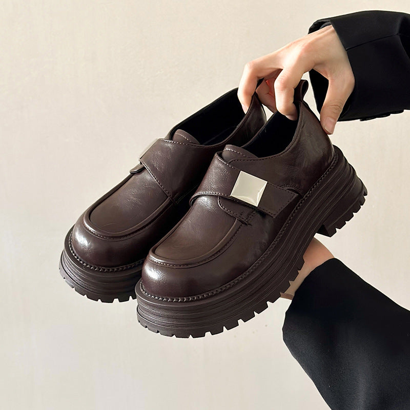 Chunky platform loafer