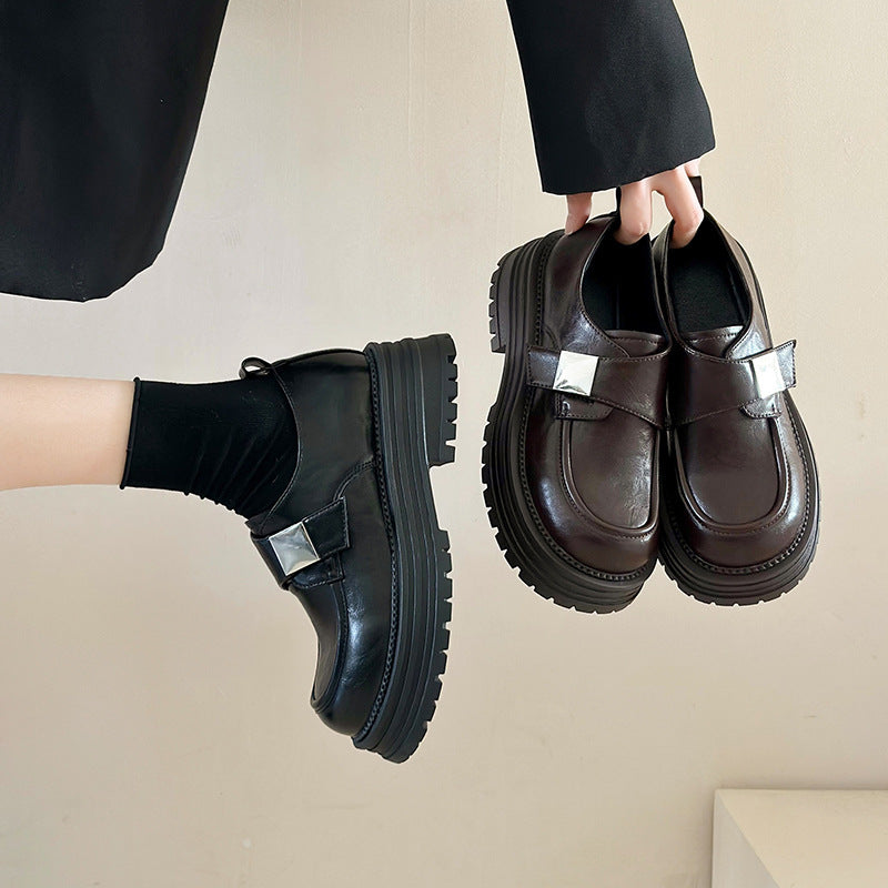 Chunky platform loafer